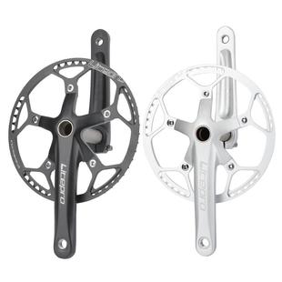 Litepro折叠自行车牙盘LP中空一体曲柄47/53//56/58齿小轮车单盘