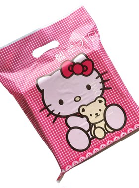 外贸加厚手提卡通塑料袋饰品包装