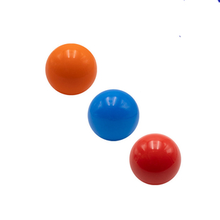 杂耍大神 小号亮面杂耍球6.5cm手抛球健身杂技手技小丑道具送教学