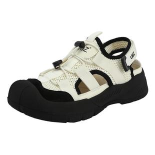 UBZ 户外镂空登山鞋女2026春新款透气厚底防滑徒步休闲小白运动鞋