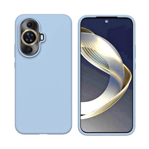 适用华为Nova11手机壳nova15Pro液态硅胶12活力版10保护套nova13简约nova8纯色nova14/7全包11 ultra橙色9Pro