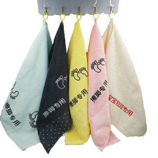 带挂钩分类擦手擦脸擦脚擦屁屁毛巾洗脸洗澡家用全棉纯棉通用纯色