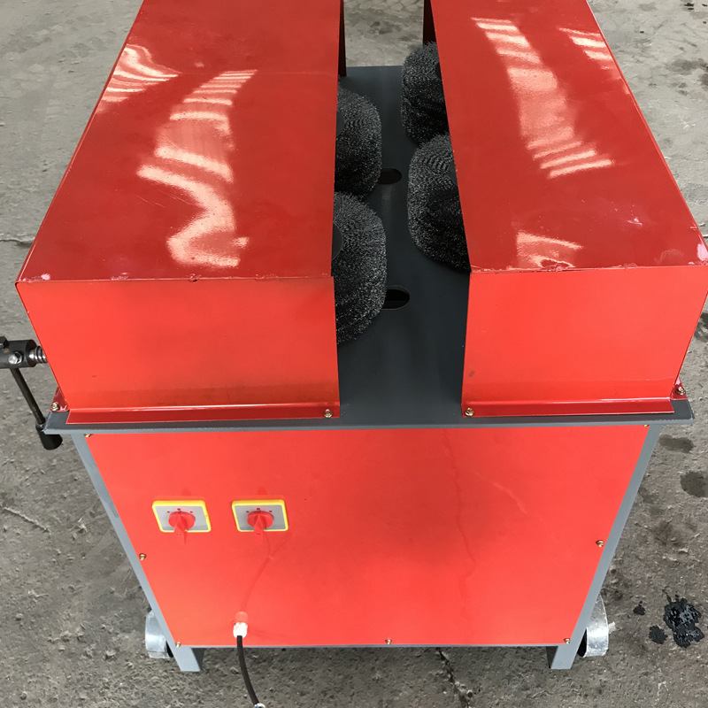 方钢圆钢除锈机钢筋除锈机双面多功能除锈机型材除锈机角钢去锈机