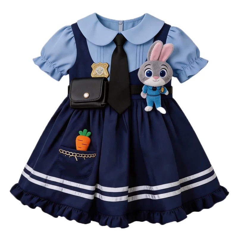 朱迪兔子警官cos服洛丽塔演出服