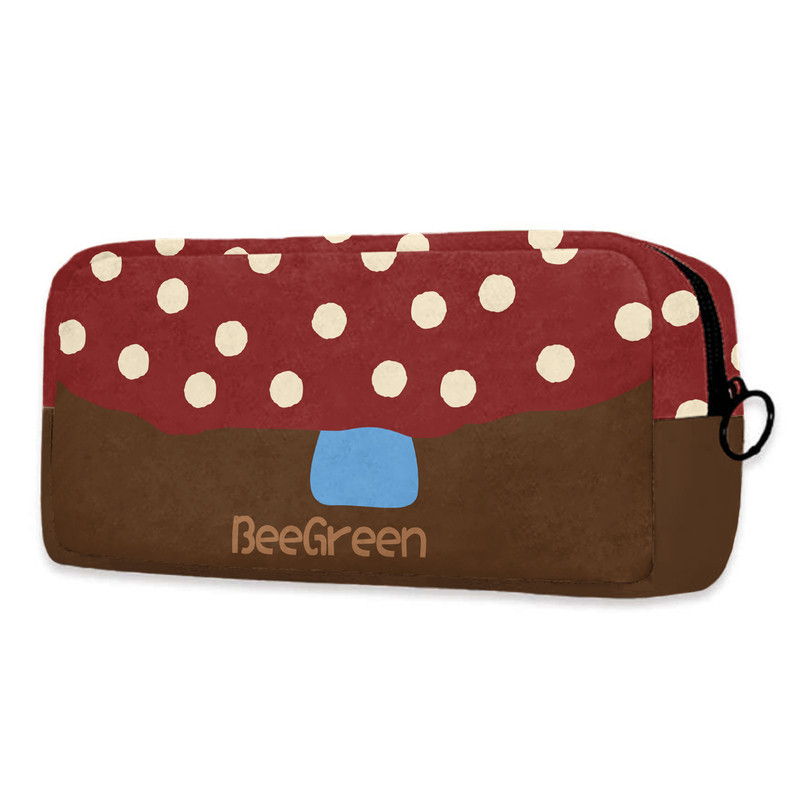 BeeGreen笔袋可爱卡通儿童文具袋铅笔袋笔盒手提包收纳袋大容量