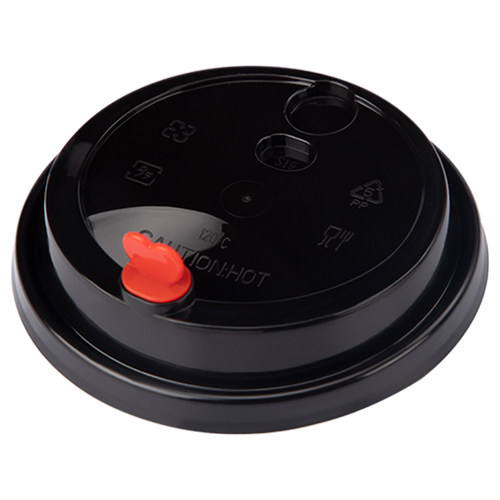 98/95/90口径奶茶杯盖防漏一次性透明平注塑半圆盖塑料奶茶杯盖子