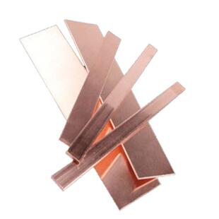 镀铜纯铜排扁钢铜包钢镀铜接地线扁铜接地扁钢镀铜角钢地网紫铜排