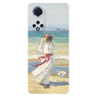 安静的少女适用华为nova12手机壳11ultra小清新10油画9/8se活力版7pro文艺6唯美5z女款4e软3i/2s