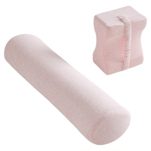 夹腿枕睡觉侧睡卧垫腿旅行便携枕头静脉曲张下腿抬高小抱枕老人用