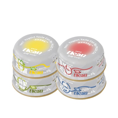 PUZI扑吃Ucan系列水果罐头营养水果奶昔真果肉泥猫狗通用零食罐