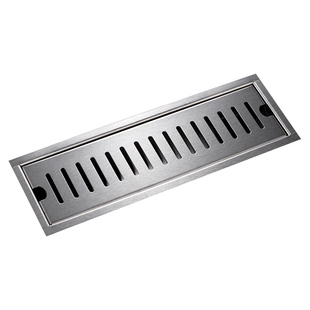 304不锈钢长方形地漏浴室淋浴房防臭大排量工程酒店长条长地漏
