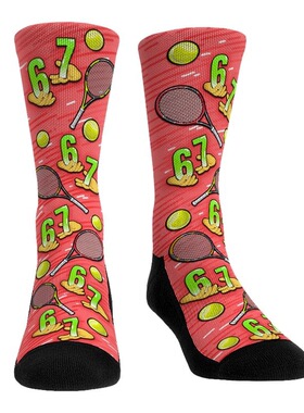 U 30550 3D Printed High Socks 篮球袜 印花袜 亚马逊跨境欧美外