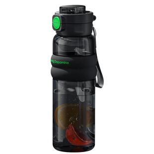 Vanow大容量男生运动水杯子学生健身耐高温便携tritan带吸管水壶