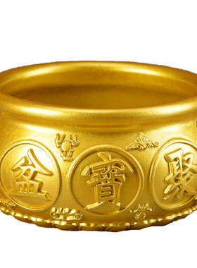 雨宝陀罗尼装饰摆件聚宝盆礼品