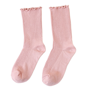 宽松不勒脚纯棉月子袜长筒春季产后松口产妇孕妇袜秋冬款月子袜子