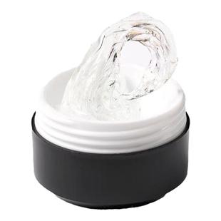 PVC立体固态凝胶3D立体软糖胶DIY浮雕透明捏捏胶美甲店专用砂糖胶