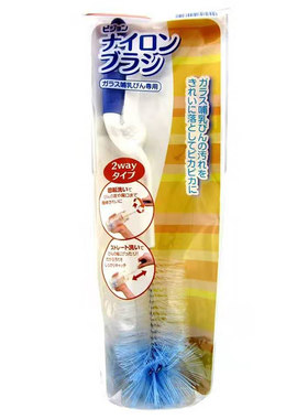 日本贝亲原装玻璃奶瓶刷尼龙刷
