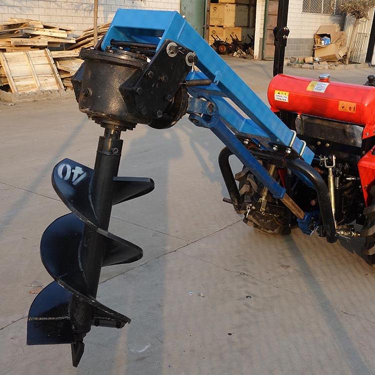 新款栽树机挖坑机 农用设备型号可选 植树刨坑机挖坑机全新