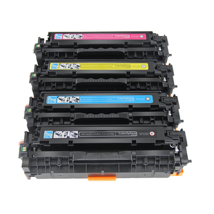 适用惠普CE410A硒鼓HP300 M351a M375nw粉盒M451dn M451nw M451dw碳粉盒M475dn 475dw墨粉盒HP305A激光打印机