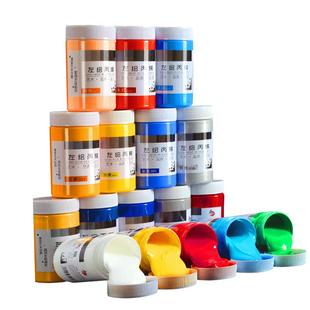 左绘丙烯颜料套装儿童墙绘专用防水不掉色金色炳稀肌理画材料画画染料石头油画涂鸦diy白色纺织手绘彩绘