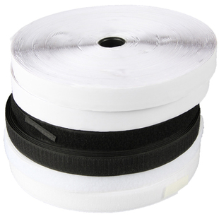 魔术贴强力双面带背胶粘扣勾面自粘带纱窗门帘子母贴窗帘粘贴条带