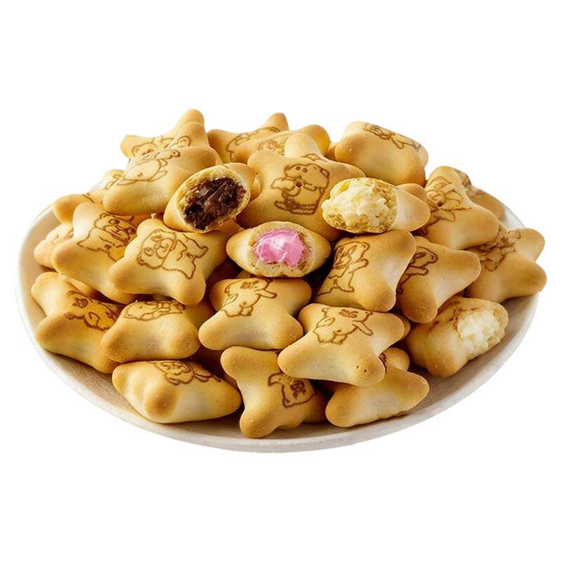 【央妈推荐】夹心小熊注心饼干