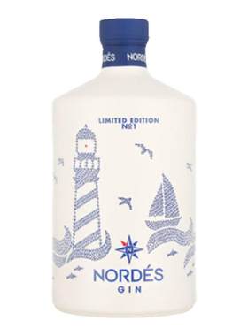 【3L装】欧洲直邮Nordes诺迪斯金酒杜松子酒葡萄精酿40度悠长洋酒