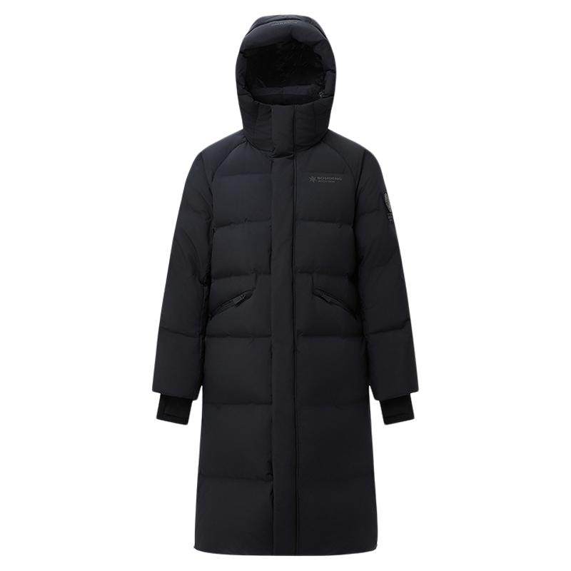 波司登2025新款长款羽绒服冰雪