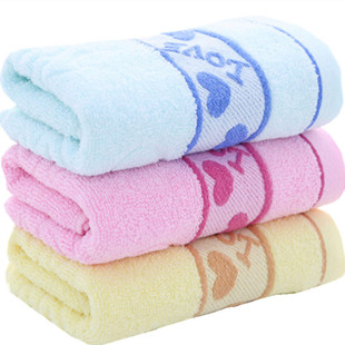 10条装纯棉毛巾洗脸家用洗澡柔软吸水面巾劳保回礼福利婚庆特价