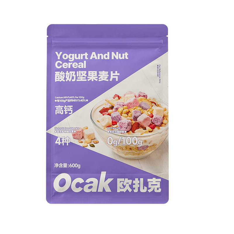 欧扎克酸奶坚果酥脆麦片