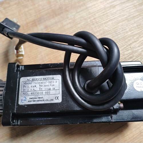 议价Export Teco Servo Motor Model Tsc06401c-3Nt3-A Disassemb
