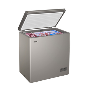 海尔冰柜新款100/142/200升家用小型冷柜全冷冻冷藏迷你冰箱冰柜