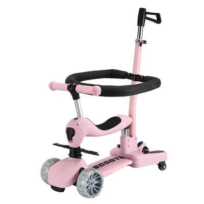 scooter儿童滑板车1-2-3-6岁宝宝六合一滑滑车可坐可推婴儿学步车