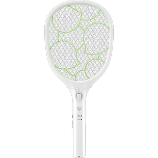 雅格电蚊拍充电式家用超强力灭蚊神器电网拍打苍蝇蚊子拍2026新品