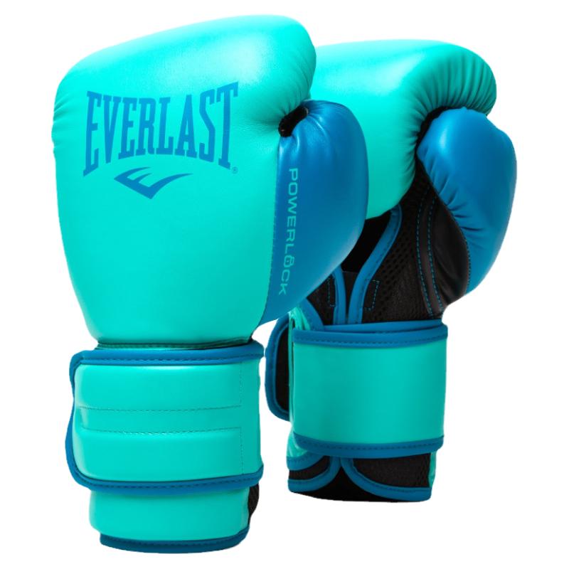 EVERLAST Powerlock2拳击手套成人专业训练拳套男女散打拳击拳套
