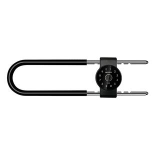 海康威视指纹u型门禁玻璃门双门商铺店面大门防水智能U形密码门控