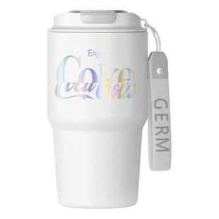 GERM可口可乐联名咖啡杯新年礼盒套装女生高颜值保温杯男士随手杯