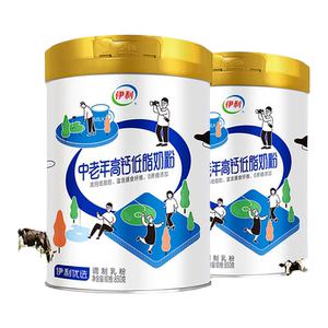 中老年高钙低脂奶粉伊利