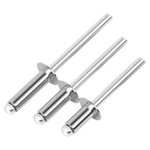 304不锈钢抽芯铆钉开口型圆头拉铆钉卯钉抽心装潢M3.2M4M4.8M5mm
