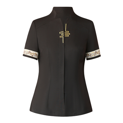 衣研堂餐饮工作服夏季短袖