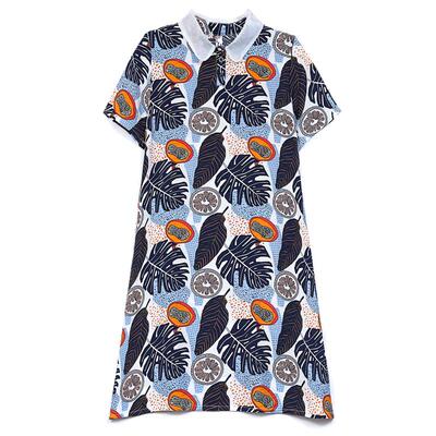 夏季遮肉显瘦洋气减龄a字连衣裙