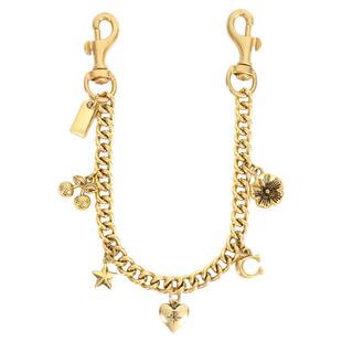 适用于coaoh麻将包桃心五角星包饰链挂饰改造寇池teri19装饰链子