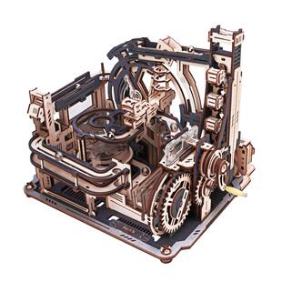 若客夜城星港手工diy拼装模型积木玩具摆件男孩情人节生日礼物