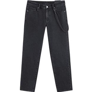 GXG男装 水洗直筒牛仔长裤 2023年秋季品GEX10514393