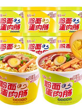 统一都会小馆粉面蛋肉肠方便面