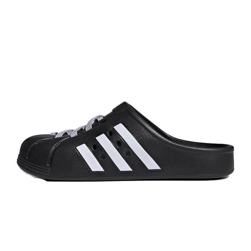 Adidas阿迪达斯男鞋女鞋2025夏季新款舒适耐磨运动休闲拖鞋JH9848