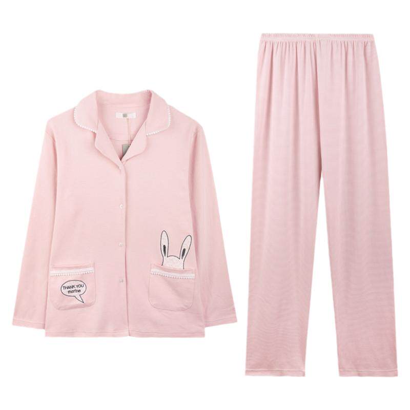 睡衣女针织毛衣套装可外穿家居服