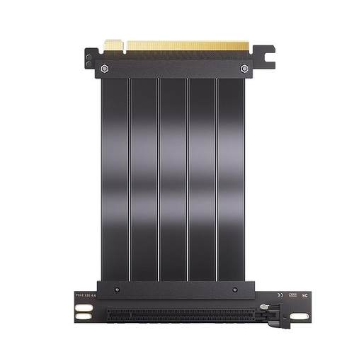 游梵90度/180度无损兼容PCIE4显卡延长线x16显卡竖装支架PCIE4.0