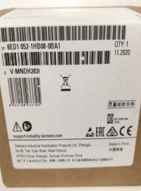 议价6ED1052-1HB08-0BA1西门子LOGO!主机模块24RCE 6ED10521HB080