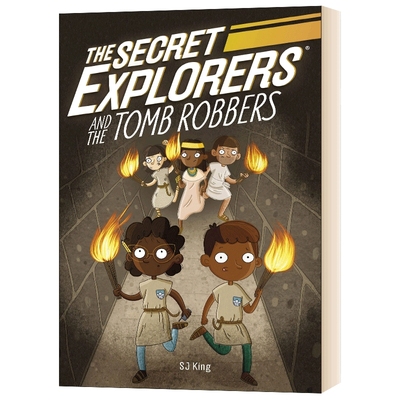 英文原版 The Secret Explorers and the Tomb Robbers 探秘者3 秘密探险者和盗墓者 英文版儿童全英语书